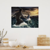 歩く ポスター (キッチン)