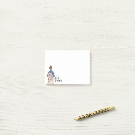 歩く ポストイット (デスク上)