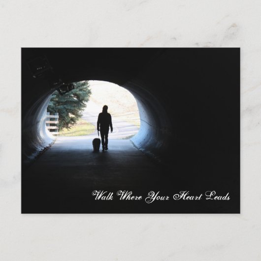 歩く ポストカード (正面)