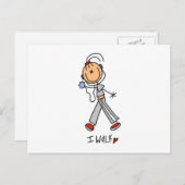 歩く ポストカード (正面/裏面)