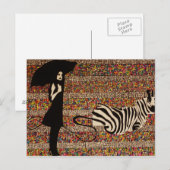 歩く ポストカード (正面/裏面)