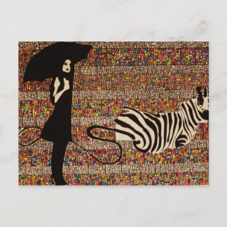 歩く ポストカード