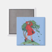 歩く マグネット (正面/裏面)