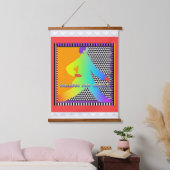 歩く 吊り下げ型タペストリー (寝室)