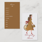 歩く 名刺 (正面/裏面)