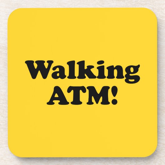 歩くATM! コースター (正面)