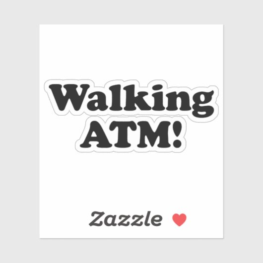 歩くATM! シール (シート)