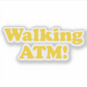 歩くATM! シール (正面)