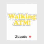 歩くATM! シール (シート)