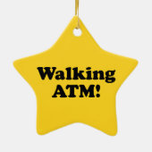 歩くATM! セラミックオーナメント (裏面)
