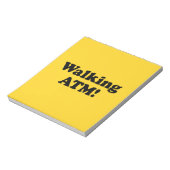 歩くATM! ノートパッド (回転)