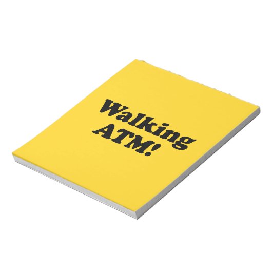 歩くATM! ノートパッド (回転)
