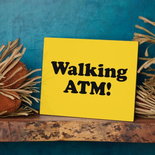 歩くATM! フォトプラーク (側面)