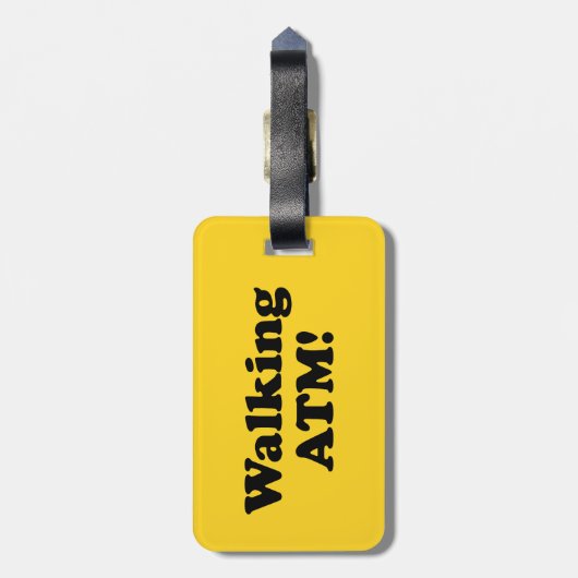 歩くATM! ラゲッジタグ (裏面縦)