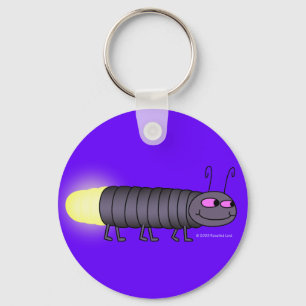 歩くGlowworm Keychain キーホルダー