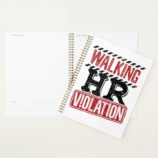 歩くHR違反人事管理悪夢 プランナー手帳 (ディスプレー)