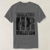 歩くHR違反1 Tシャツ (デザイン正面)