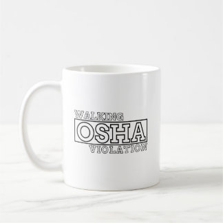 歩くOSHA違反 コーヒーマグカップ