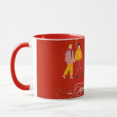 歩こう....Together Forever(MUG2) マグカップ (左)