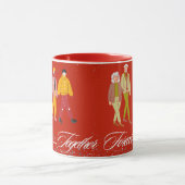 歩こう....Together Forever(MUG2) マグカップ (中央)