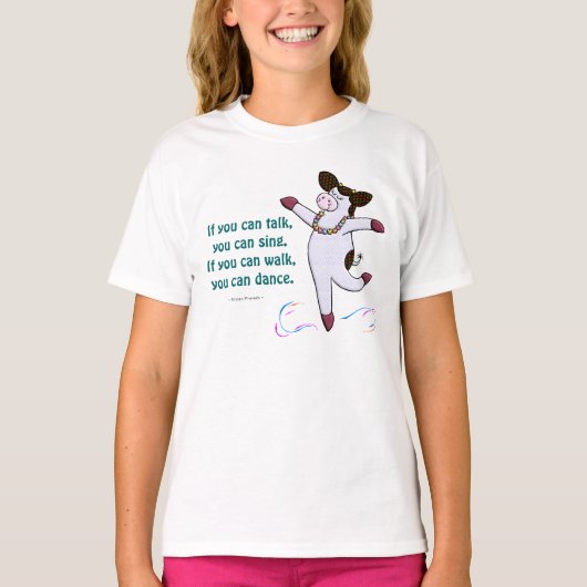 歩もしいて踊れる。 Tシャツ (正面)
