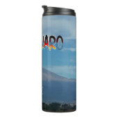 歩カッコいい人気があるく登り可能な山Kilimanjaro タンブラー (回転右)