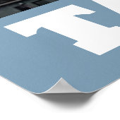 歩カッコいい人気があるく登り可能な山Kilimanjaro ポスター (角)