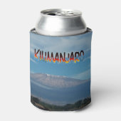 歩カッコいい人気があるく登り可能な山Kilimanjaro 缶クーラー (缶正面)