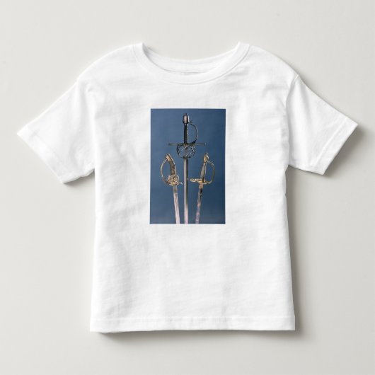 歩兵の役人の剣 トドラーTシャツ (正面)