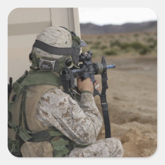 歩兵の斥候 スクエアシール (正面)