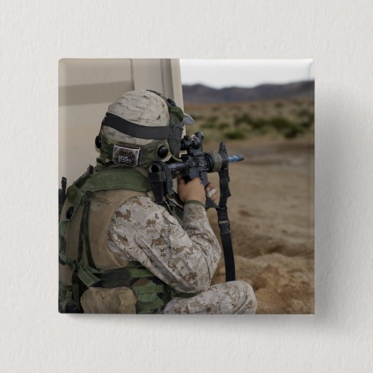 歩兵の斥候 缶バッジ (正面)