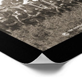 歩兵キャンプカントンOH写真1917 ポスター (角)