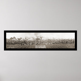 歩兵キャンプカントンOH写真1917 ポスター