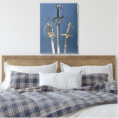 歩兵将校の剣 キャンバスプリント (インサイチュ (寝室))