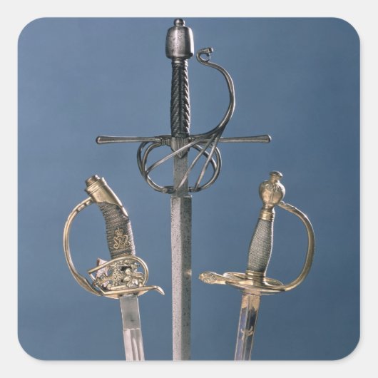 歩兵将校の剣 スクエアシール (正面)