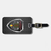 歩兵第1師団「ビッグレッドワン」 ラゲッジタグ (正面横)