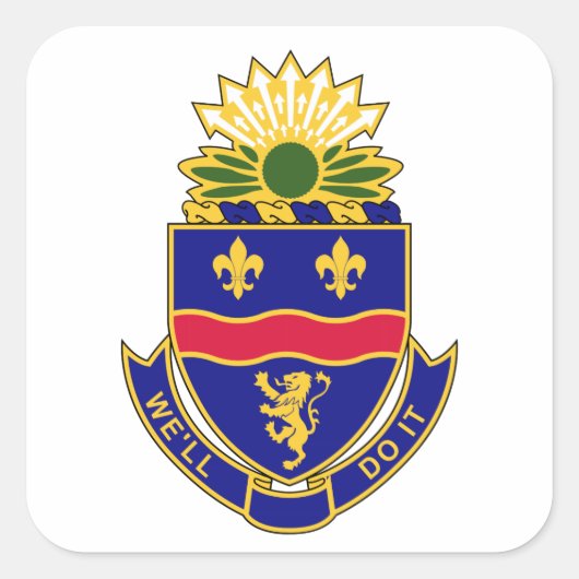 歩兵第148連隊 – 我々はそれをする スクエアシール (正面)