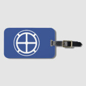 歩兵第35師団バッジ ラゲッジタグ (正面横)