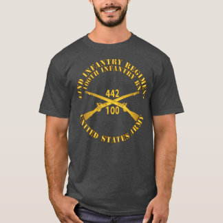 歩兵第442連隊100歩兵大隊 Tシャツ