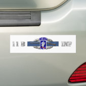 歩兵11B 173RD バンパーステッカー (車上)