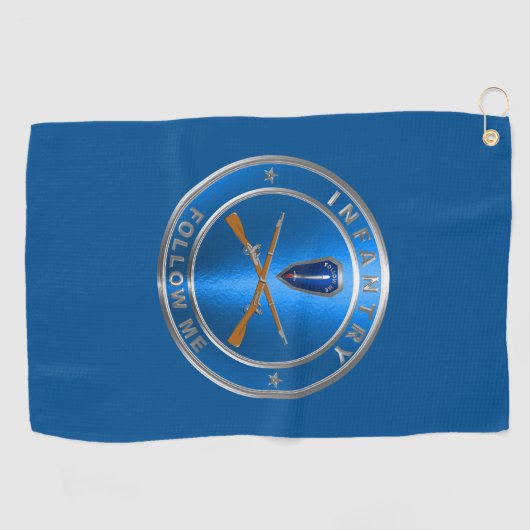 歩兵 ゴルフタオル (横)