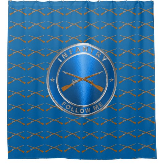 歩兵 シャワーカーテン (正面)