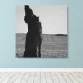 歩哨の キャンバスプリント (インサイチュ (ウッドフロア))