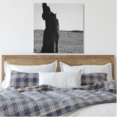 歩哨の キャンバスプリント (インサイチュ (寝室))