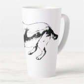 歩幅 – 側面 カフェラテマグ (右アングル)