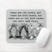 歩行のおもしろいな土のバイクのモトクロスのマウスパッド マウスパッド (マウス)