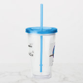 歩行のそっと絶縁されたコップ アクリルタンブラー (右)