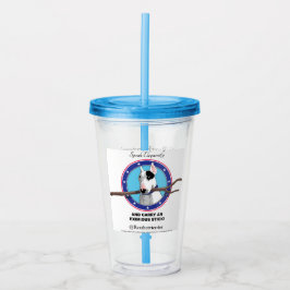 歩行のそっと絶縁されたコップ アクリルタンブラー