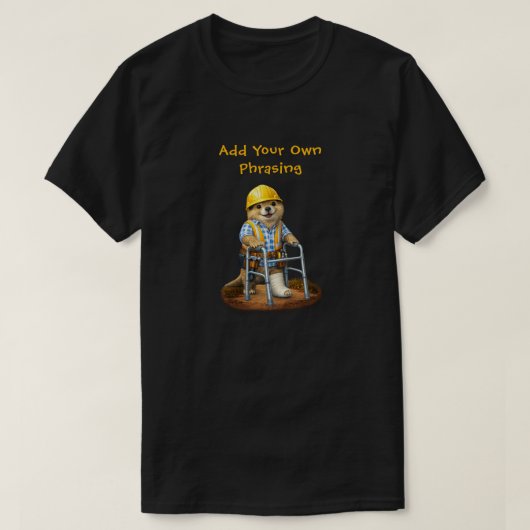 "歩行器" Tシャツ (デザイン正面)