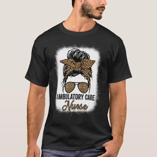 歩行気にナース鑑賞デイレオパードウォム Tシャツ (正面)